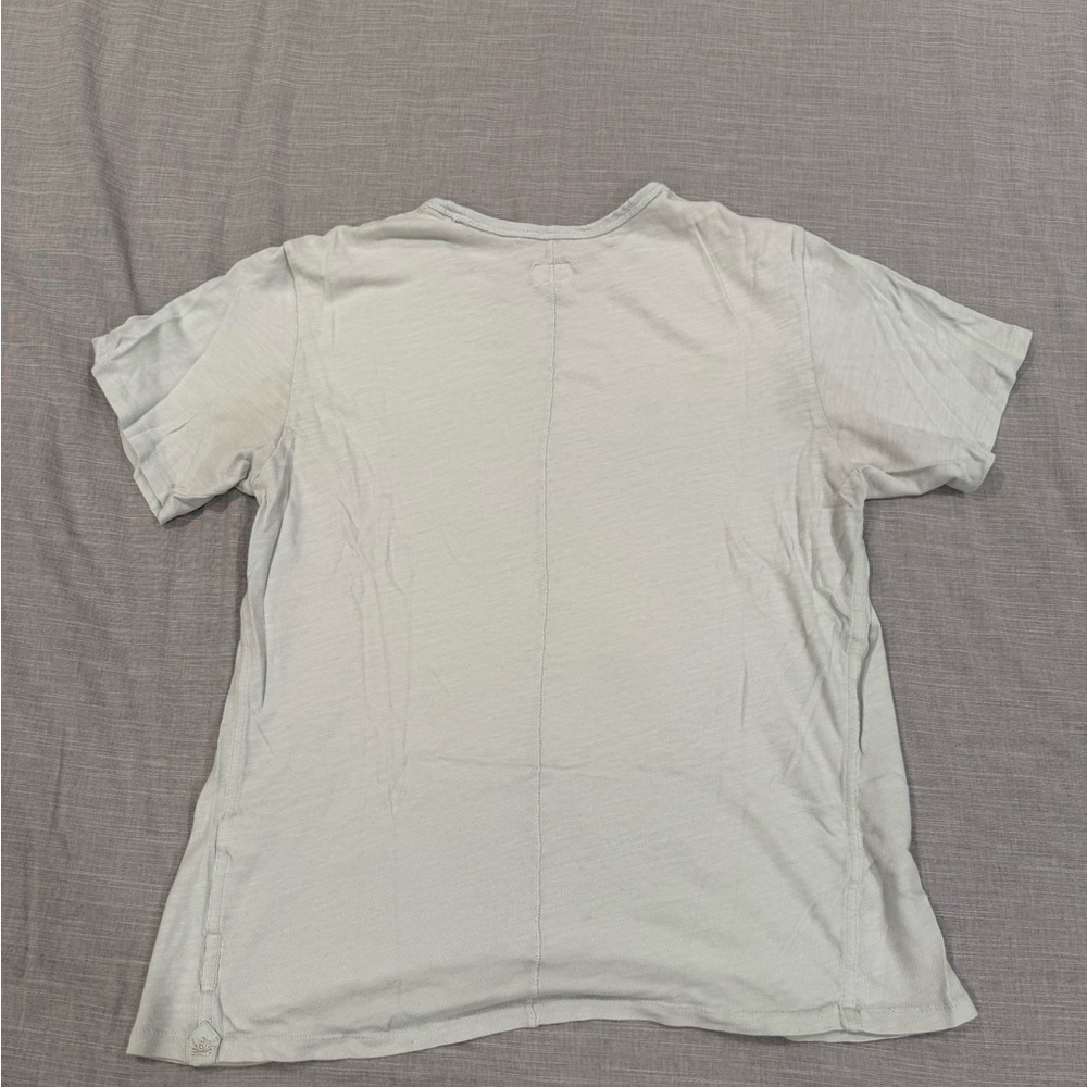 rag & bone Light Gray Short Sleeve Tee